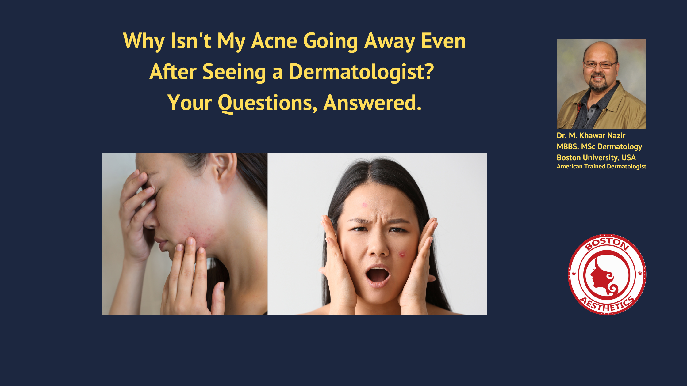 Why isn’t your acne clearing? Causes, solutions, and tips