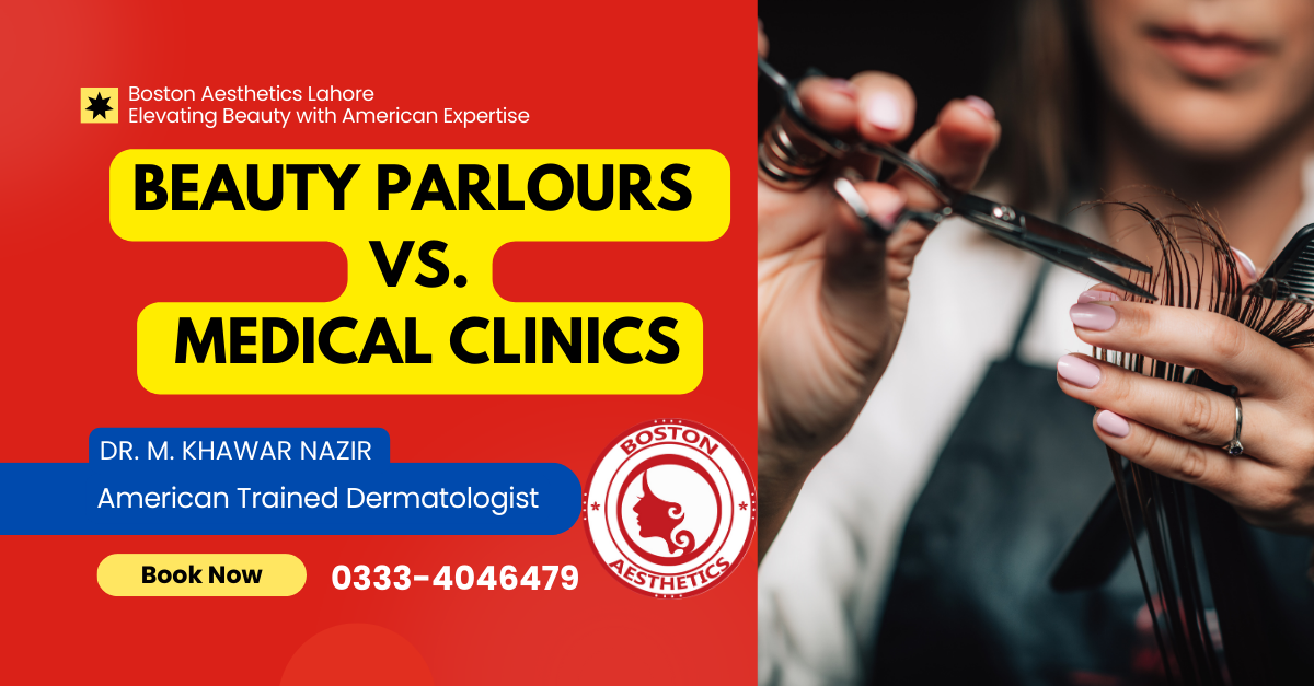 Get the Best Skin and Hair Care: Beauty Parlours vs. Medical Clinics