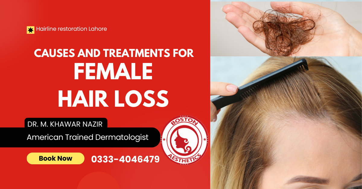 Causes and Treatments for Female Hair Loss