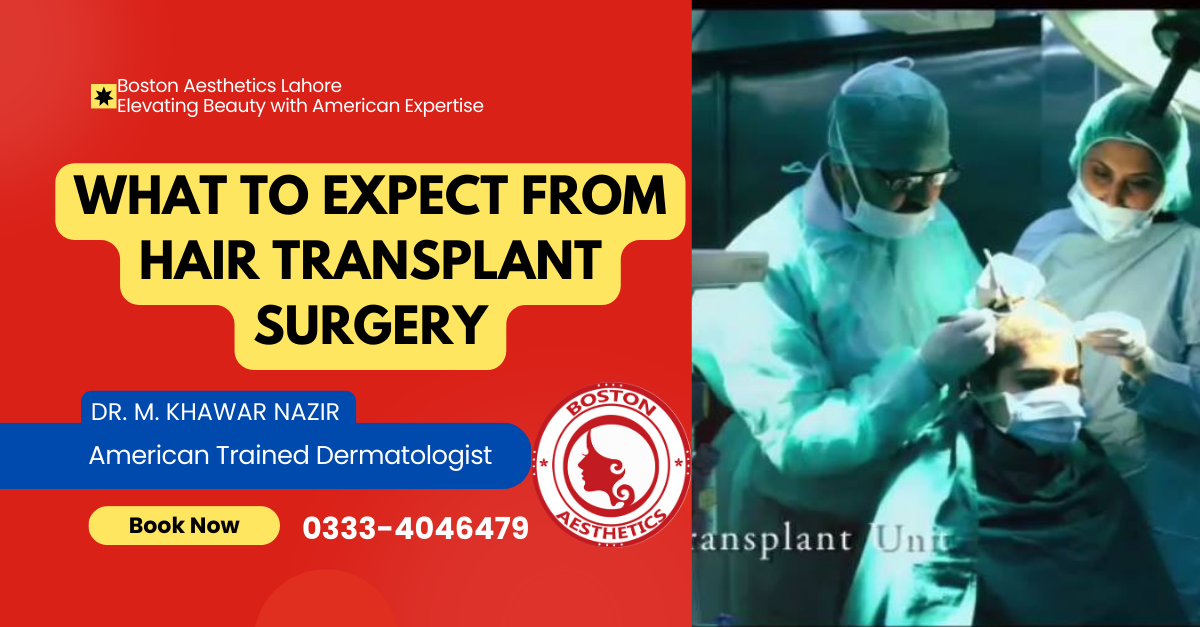 Step-by-Step Guide to Hair Transplant Surgery with Dr. M. Khawar Nazir