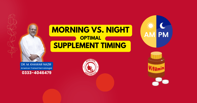 Lahore: Morning or Night? Unlocking Supplement Timing!