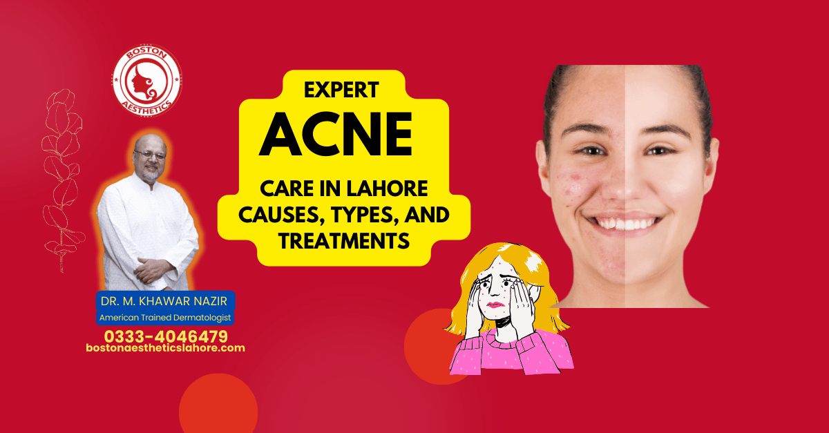 Expert Acne Care in Lahore: Causes, Types, and Treatments