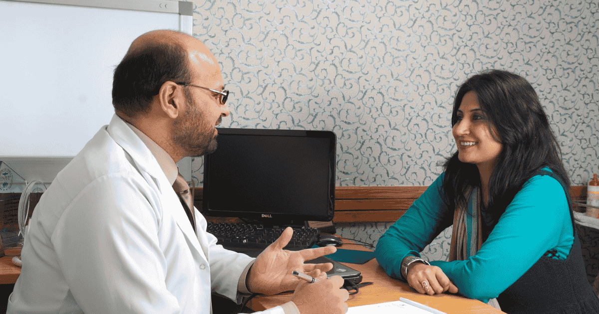 Dermatology consultation setup at Boston Aesthetics Lahore