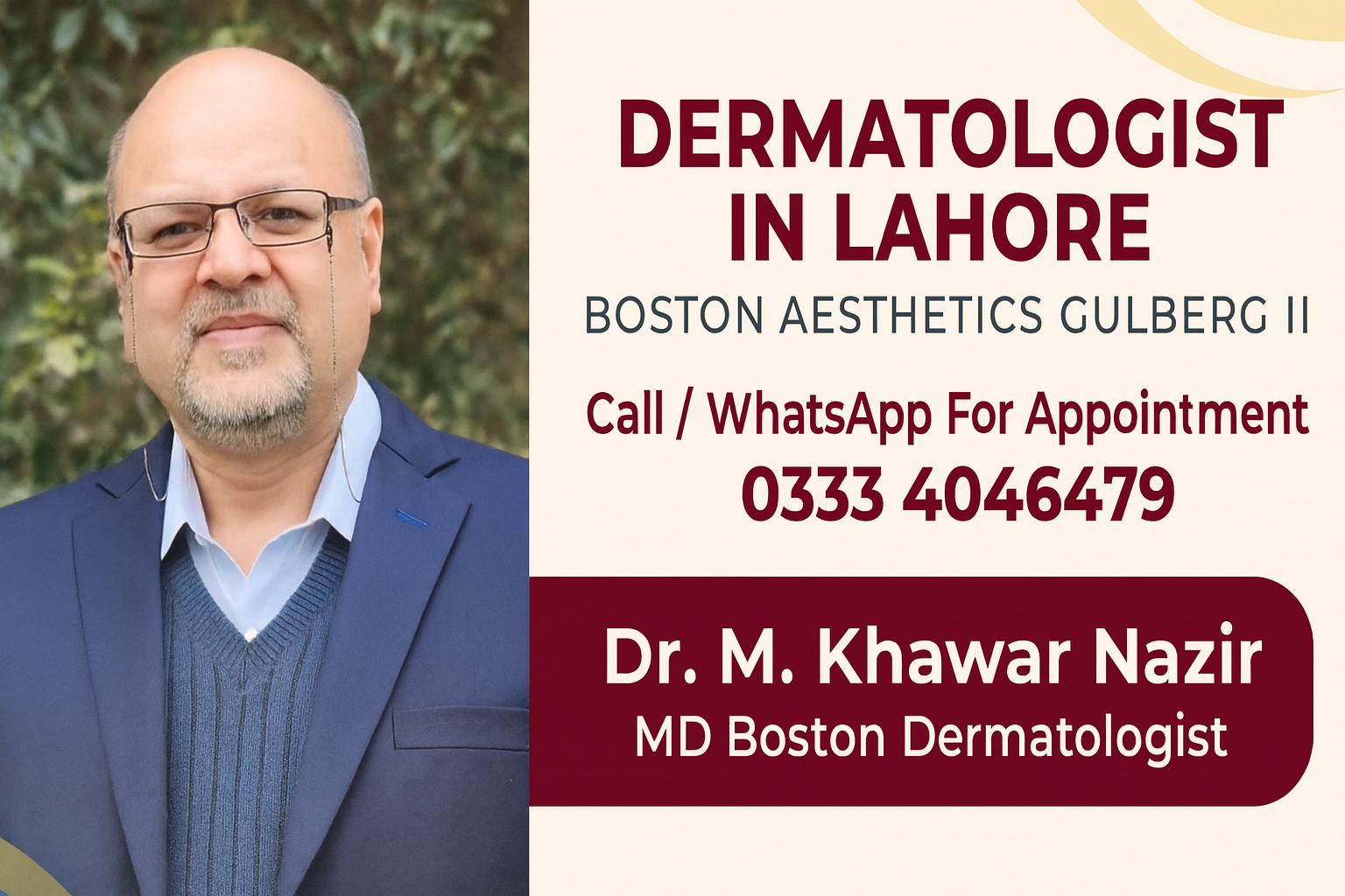 Dermatologist in Lahore – Boston Aesthetics Gulberg II